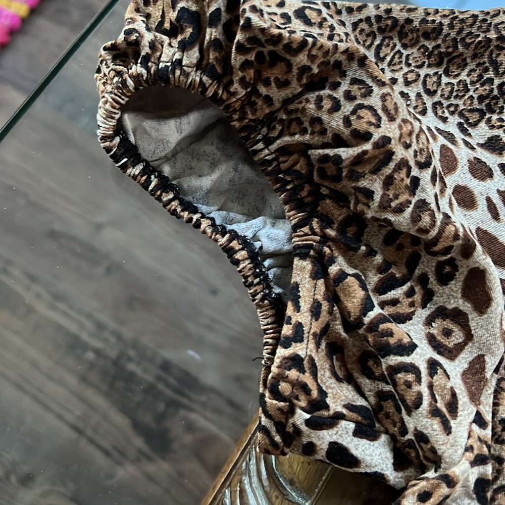 Cache Leopard dress L - Picture 8 of 10